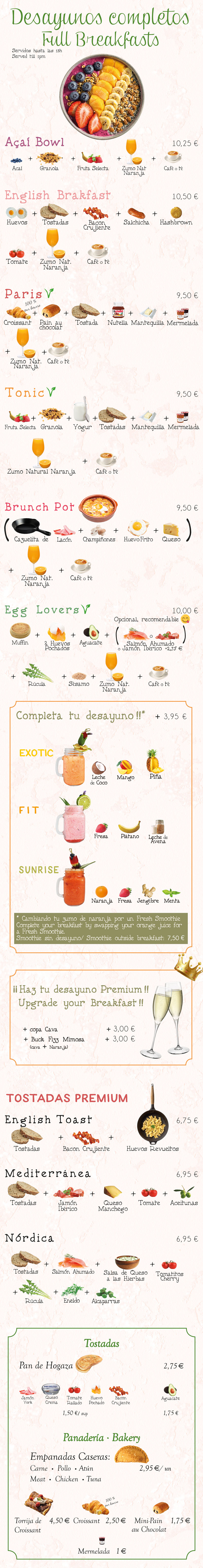 Desayunos